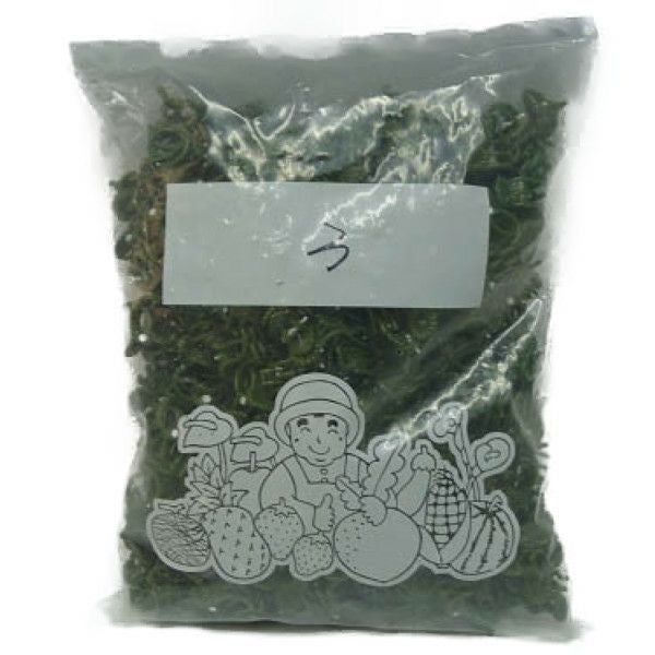 胡蝶蘭、洋蘭用茎止めクリップ 菊型 3番 深緑色 500個入り 1袋